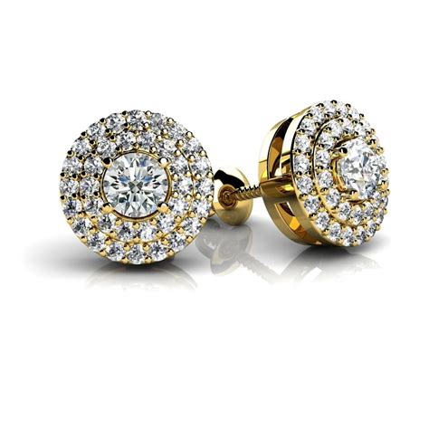 saks earrings|designer diamond stud earrings.